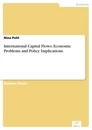 Titel: International Capital Flows: Economic Problems and Policy Implications