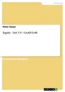 Título: Equity - IAS, US - GAAP, GoB