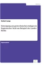 Titel: Entsorgung aus gentechnischen Anlagen in hygienischer Sicht am Beispiel des Landes Berlin