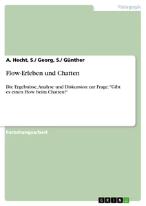 Titre: Flow-Erleben und Chatten