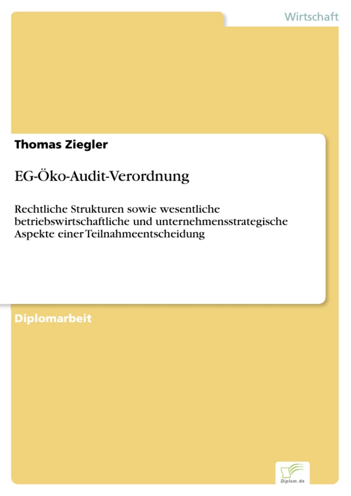 Titel: EG-Öko-Audit-Verordnung