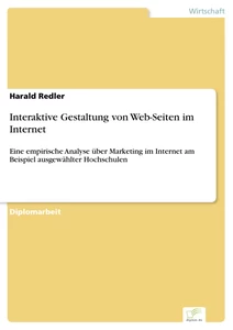Titel: Interaktive Gestaltung von Web-Seiten im Internet