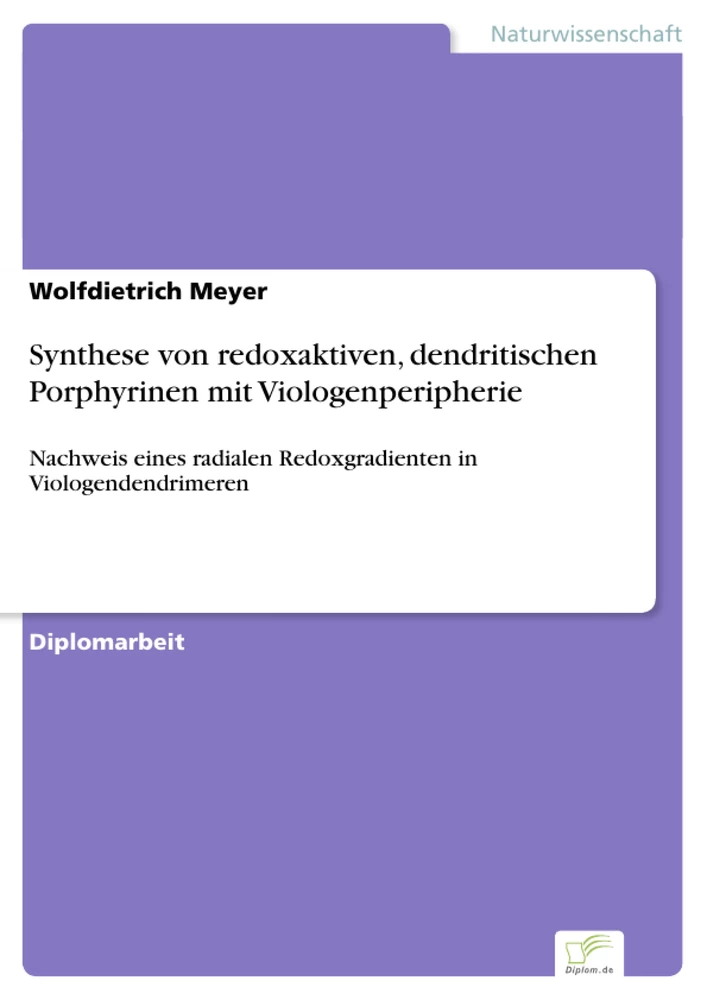 Titel: Synthese von redoxaktiven, dendritischen Porphyrinen mit Viologenperipherie