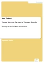 Titel: Future Success Factors of Finance Portals
