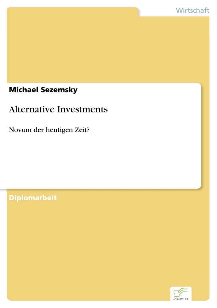 Titel: Alternative Investments