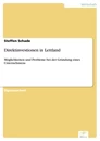 Titel: Direktinvestionen in Lettland