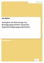 Titel: Strategien zur Bewertung von Beteiligungsportfolios deutscher Kapitalbeteiligungsgesellschaften