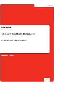 Titel: The EU's Northern Dimension