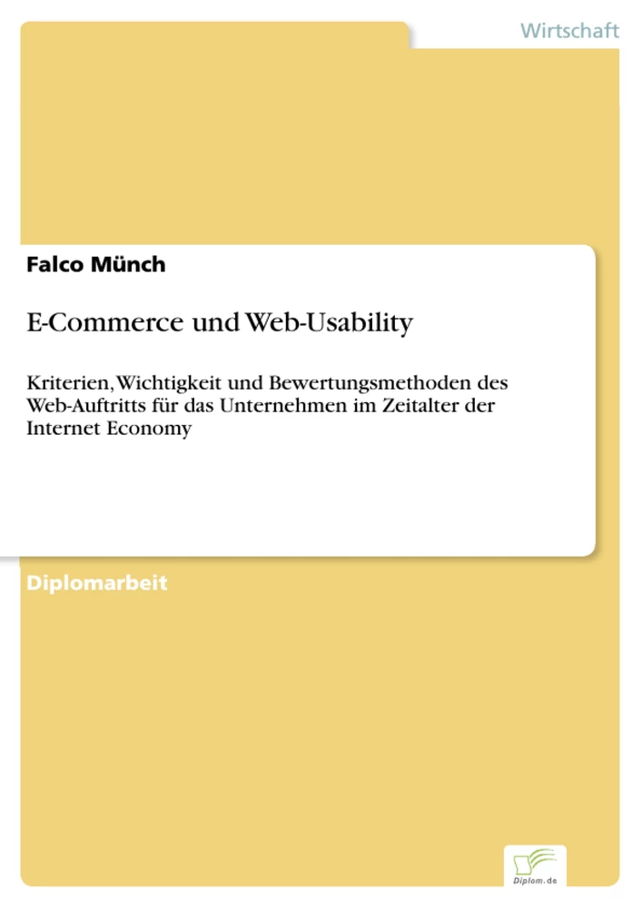 Titel: E-Commerce und Web-Usability