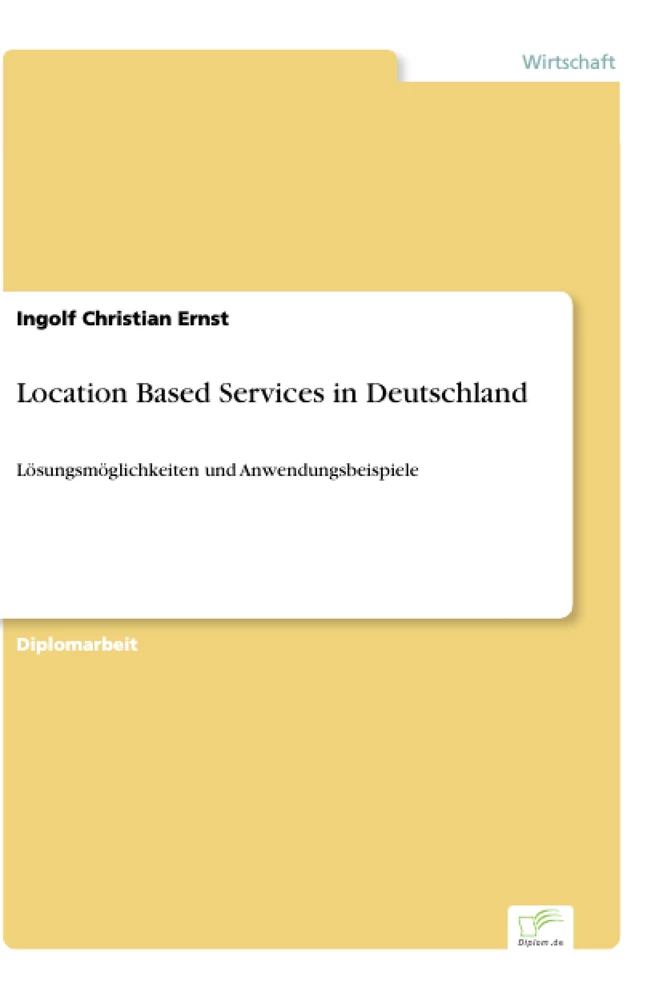Titel: Location Based Services in Deutschland