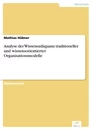 Titel: Analyse der Wissensadäquanz traditioneller und wissensorientierter Organisationsmodelle