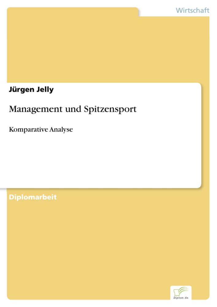 Titel: Management und Spitzensport