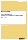 Title: Die Vergütungen des GmbH-Geschäftsführers nach EStG, KStG und UStG