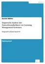 Titel: Empirische Analyse der Nutzerfreundlichkeit von Learning Management-Systemen