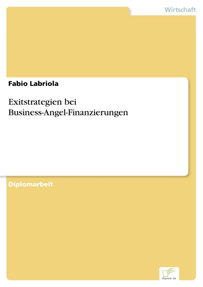 Titel: Exitstrategien bei Business-Angel-Finanzierungen