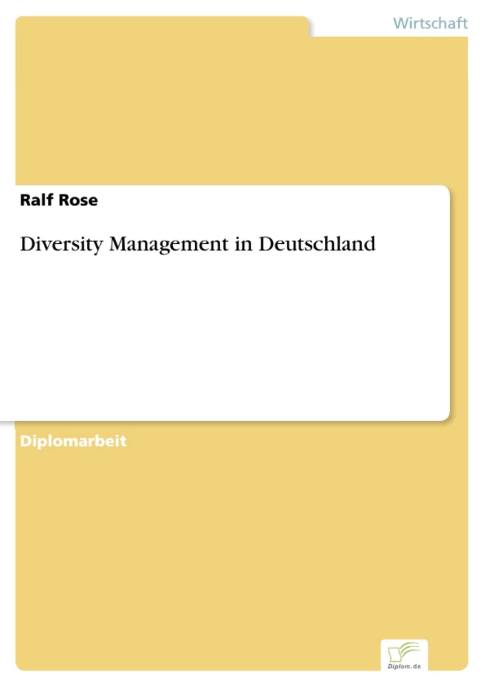 Titel: Diversity Management in Deutschland