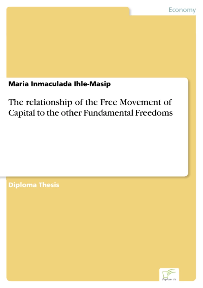 Titel: The relationship of the Free Movement of Capital to the other Fundamental Freedoms