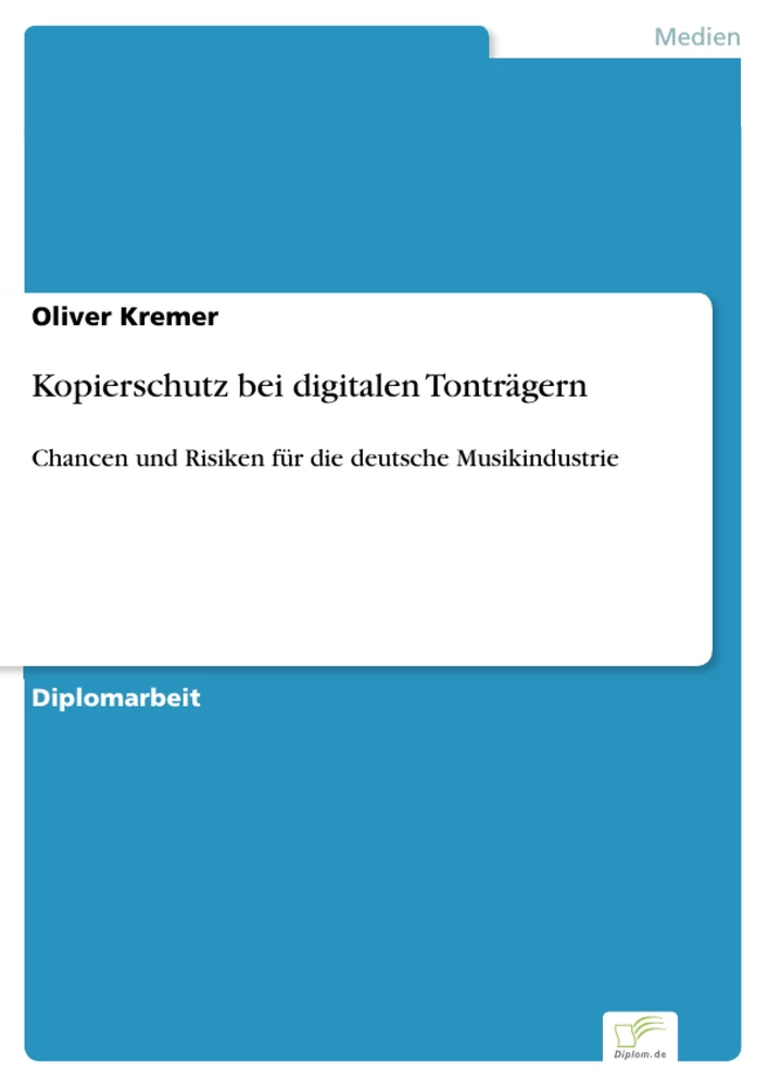 Titel: Kopierschutz bei digitalen Tonträgern