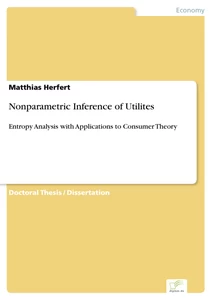 Titel: Nonparametric Inference of Utilites