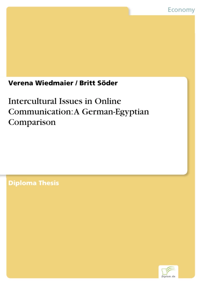 Titel: Intercultural Issues in Online Communication: A German-Egyptian Comparison