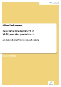 Titel: Ressourcenmanagement in Multiprojektorganisationen