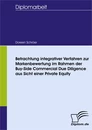 Titel: Betrachtung integrativer Verfahren zur Markenbewertung im Rahmen der Buy-Side Commercial Due Diligence aus Sicht einer Private Equity
