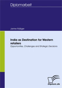Titel: India as Destination for Western retailers