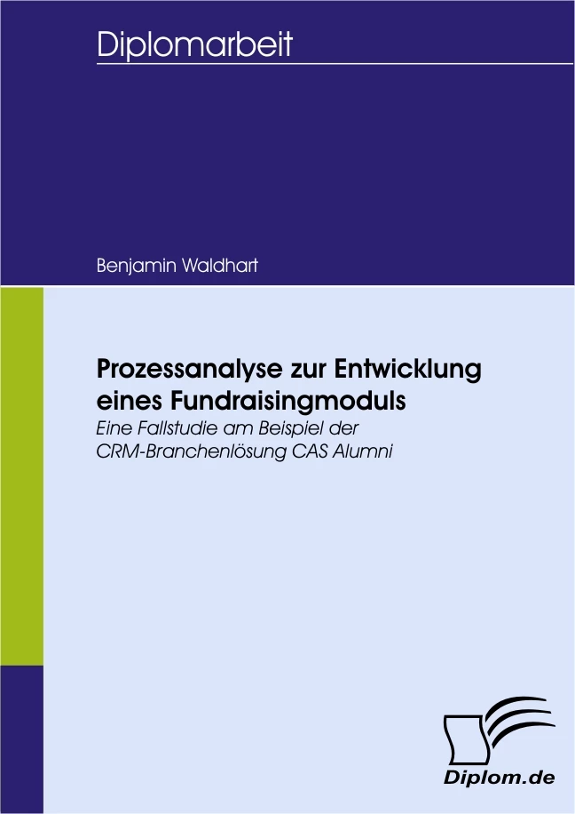 Titel: Prozessanalyse zur Entwicklung eines Fundraisingmoduls