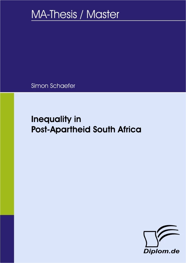Titel: Inequality in Post-Apartheid South Africa