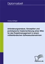 Titel: Anforderungsanalyse, Konzeption und prototypische Implementierung eines Wikis für das Projektmanagement in einem mittelständischen Softwareunternehmen