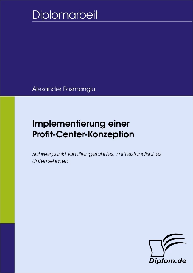 Titel: Implementierung einer Profit-Center-Konzeption