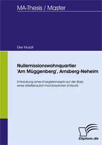 Titel: Nullemissionswohnquartier 'Am Müggenberg', Arnsberg-Neheim