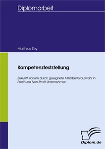 Titel: Kompetenzfeststellung