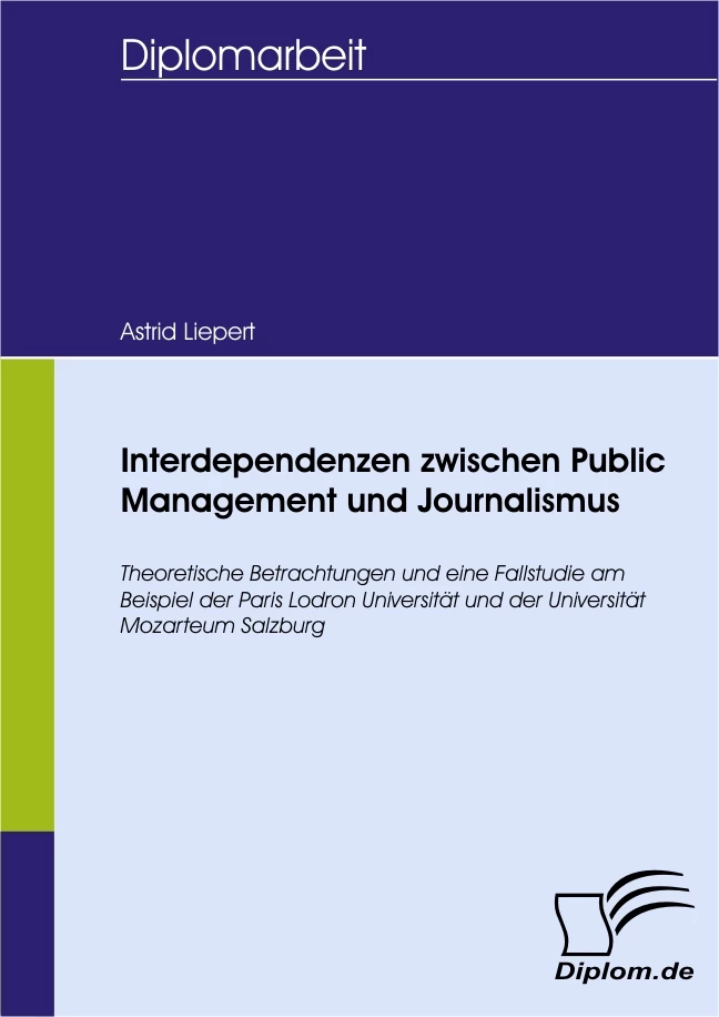 Titel: Interdependenzen zwischen Public Relations und Journalismus