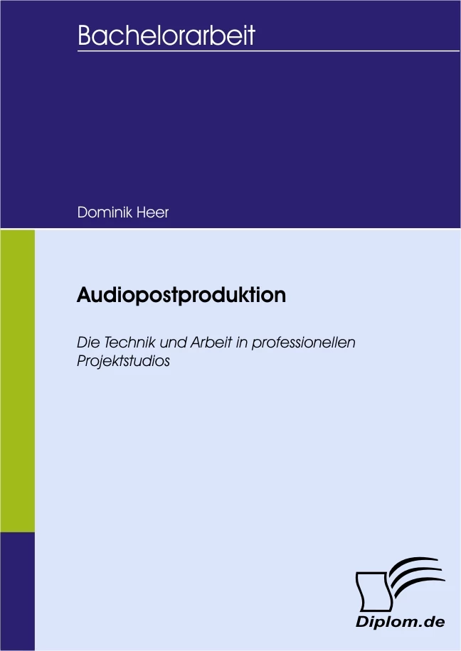 Titel: Audiopostproduktion