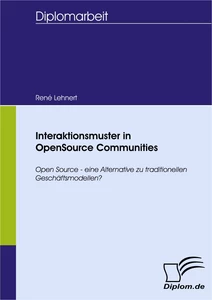 Titel: Interaktionsmuster in OpenSource Communities