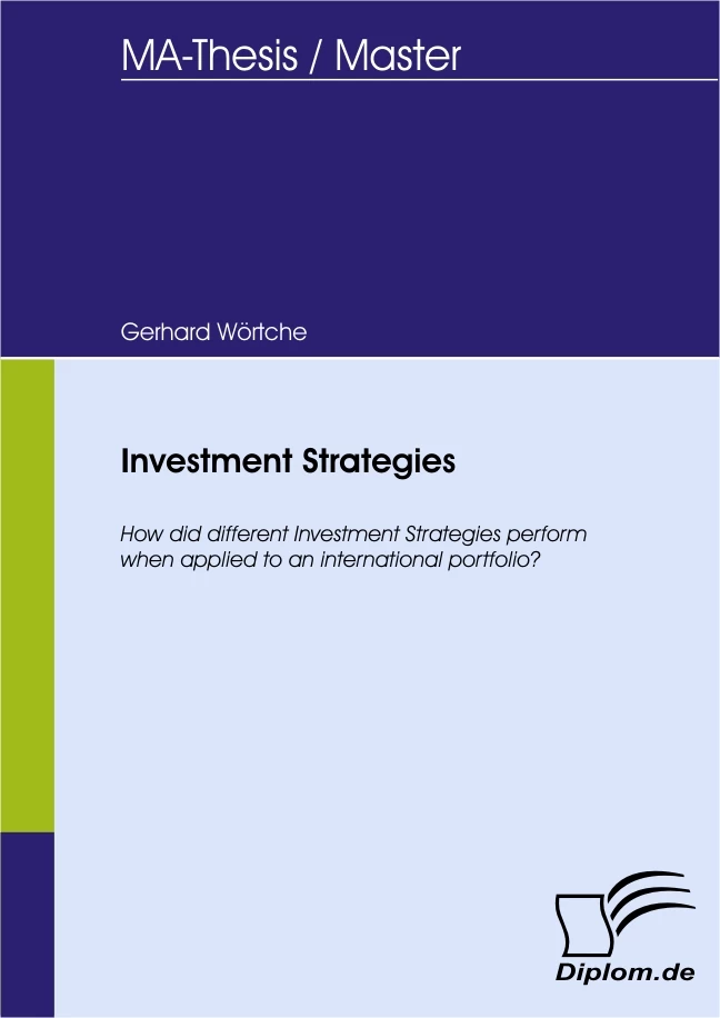 Titel: Investment Strategies