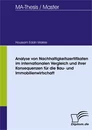 Titel: Analyse von Nachhaltigkeitszertifikaten im internationalen Vergleich und ihrer Konsequenzen für die Bau- und Immobilienwirtschaft