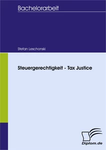 Titel: Steuergerechtigkeit - Tax Justice