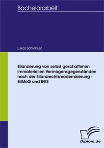 Titel: Bilanzierung von selbst geschaffenen immateriellen Vermögensgegenständen nach der Bilanzrechtsmodernisierung - BilMoG und IFRS