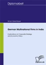 Titel: German Multinational Firms in India