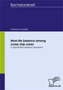 Titel: Work-life balance among cruise ship crews