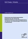 Titel: Entwicklung eines Beratungsproduktes basierend auf der Theorie der Nutzeninnovationen für die Strategieberatung von kleinen und mittelständigen Unternehmen in Deutschland