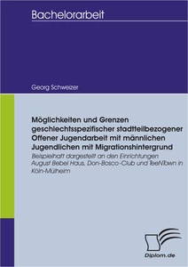 Titel: Möglichkeiten und Grenzen geschlechtsspezifischer stadtteilbezogener Offener Jugendarbeit mit männlichen Jugendlichen mit Migrationshintergrund