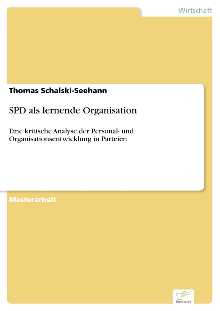 Titel: SPD als lernende Organisation