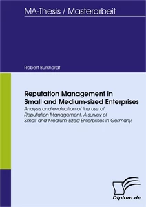 Titel: Reputation Management in Small and Medium-sized Enterprises