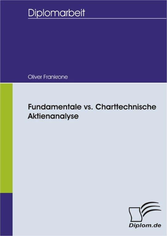 Titel: Fundamentale vs. Charttechnische Aktienanalyse