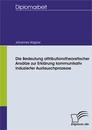 Titel: Die Bedeutung attributionstheoretischer Ansätze zur Erklärung kommunikativ induzierter Austauschprozesse