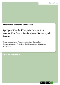 Title: Apropiación de Competencias en la Institución Educativa Instituto Kennedy de Pereira