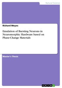 Title: Emulation of Bursting Neurons in Neuromorphic Hardware based on Phase-Change Materials